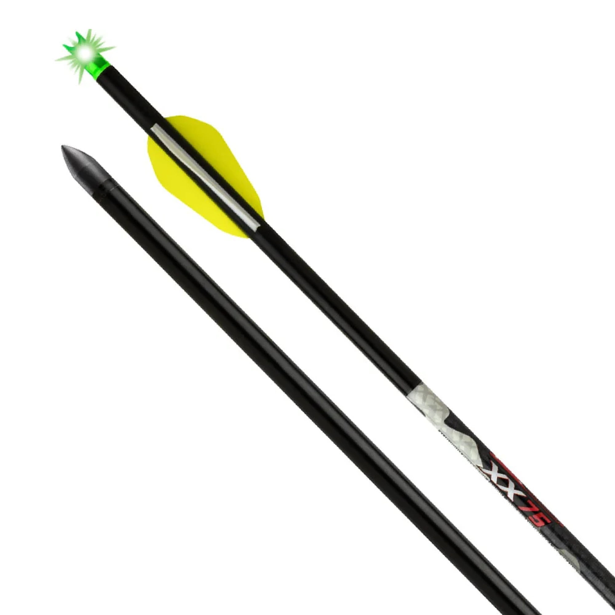 Wicked Ridge Lighted Aluminum Crossbow Arrows, XX75 20 inch