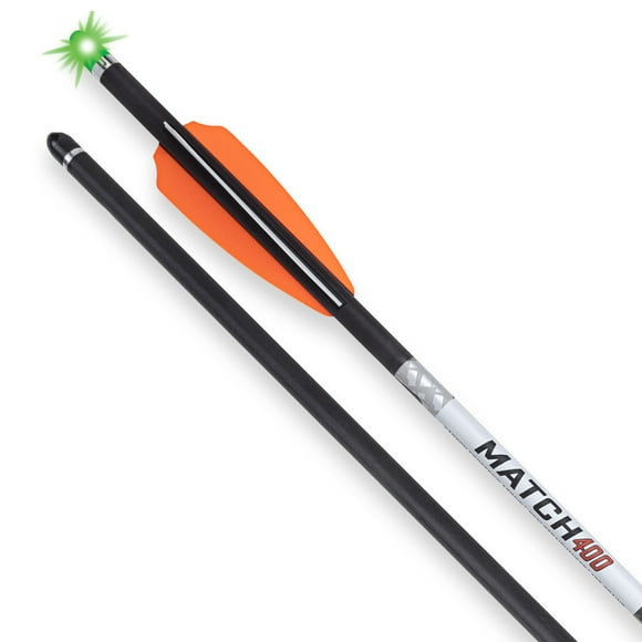 Wicked Ridge by TenPoint Match 400 - Lighted 20 Carbon Arrows, Pack of 3