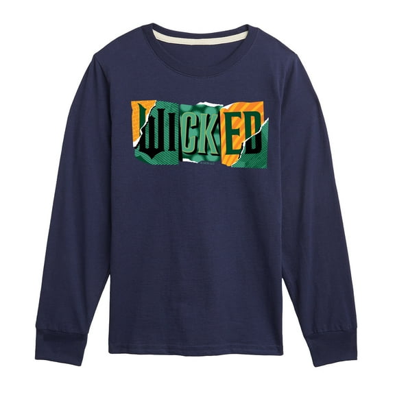 Wicked - Ripped Logo - Toddler Long Sleeve Graphic T-Shirt