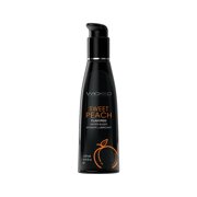 Wicked Sensual Care Aqua Flavored Water Based Intimate Lubricant 4oz - Sweet Peach,Liquids
