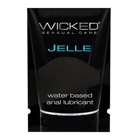 Wicked Sensual Care Jelle Water Based Anal Lubricant - .1 Oz Fragrance Free