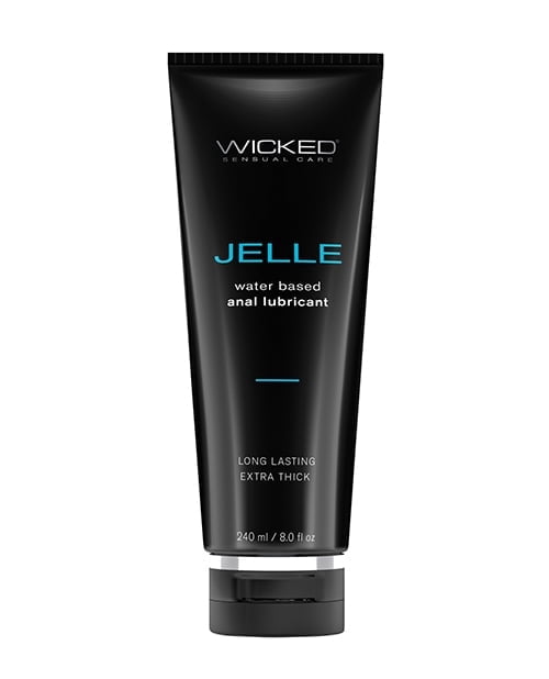 Wicked Sensual Care Jelle Water Based Anal Lubricant - 8 oz