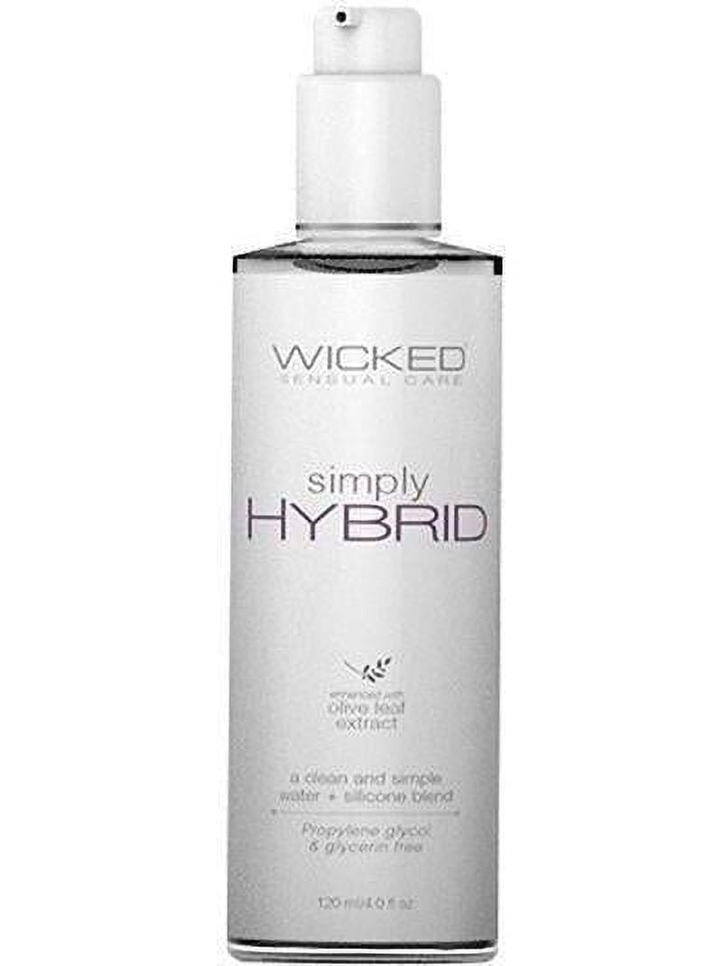 Wicked Sensual Care Simply Hybrid Lubricant - 4 oz