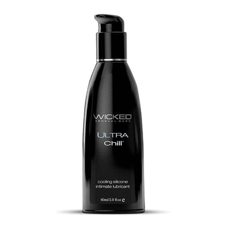 Wicked Sensual Care Ultra Chill Cooling Silicone Based Intimate Lubricant 2oz