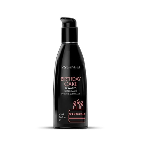 Wicked Sensual Care Water Based Lubricant - 2 oz Birthday Cake
