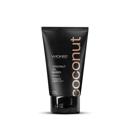 Wicked Sensual Coconut Oil Based Intimate Personal Lubricant, 4 fl oz / 120 ml