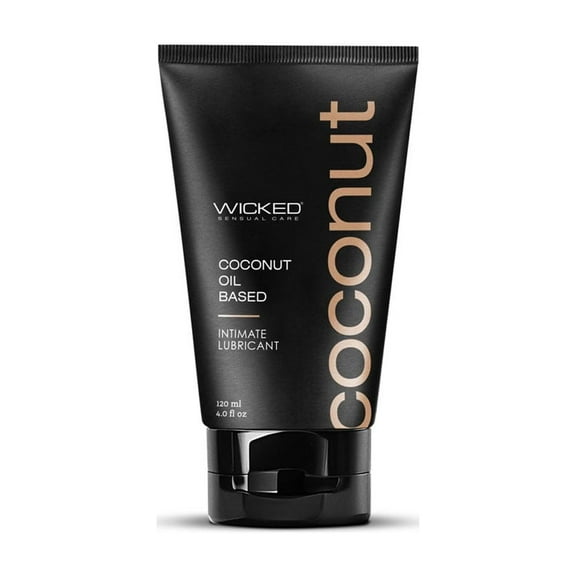 Wicked Sensual Coconut Oil Based Intimate Personal Lubricant, 4 fl oz / 120 ml