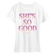 thumbnail image 1 of Wicked - She's So Good - Women's Short Sleeve Graphic T-Shirt, 1 of 5