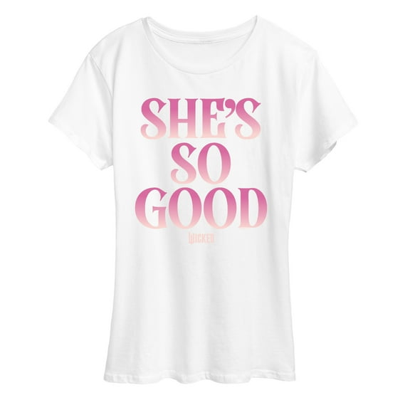 Wicked - She's So Good - Women's Short Sleeve Graphic T-Shirt