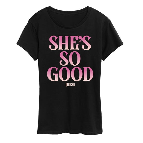 Wicked - She's So Good - Women's Short Sleeve Graphic T-Shirt
