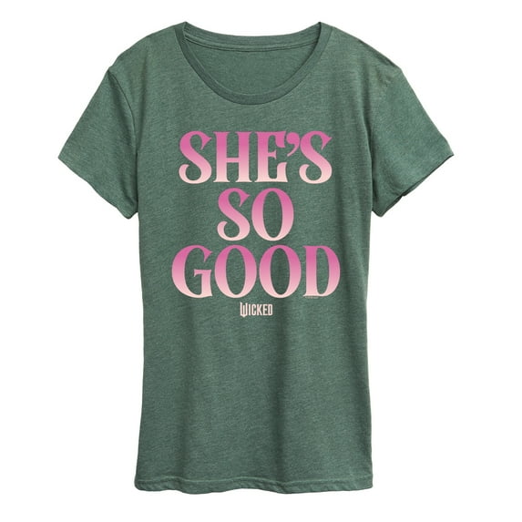Wicked - She's So Good - Women's Short Sleeve Graphic T-Shirt