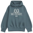 thumbnail image 1 of Wicked - Shiz University - Ladies Oversized Fleece Hoodie Sweatshirt, 1 of 3