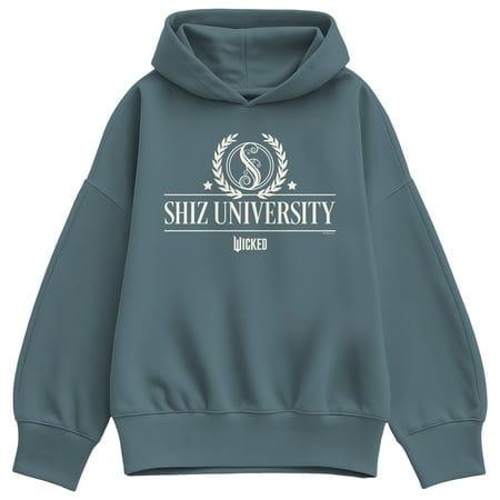 Wicked - Shiz University Oversized Fleece Hoodie Sweatshirt
