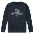 thumbnail image 1 of Wicked - Shiz University - Men's Long Sleeve Crew Fleece Sweatshirt, 1 of 4