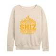 thumbnail image 1 of Wicked - Shiz University - Women's French Terry Long Sleeve Shirt, 1 of 4