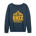 thumbnail image 1 of Wicked - Shiz University - Women's French Terry Long Sleeve Shirt, 1 of 4