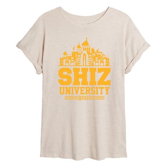 Wicked - Shiz University - Women's Oversized Graphic T-shirt