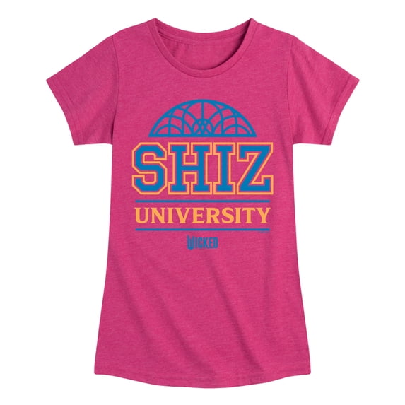 Wicked - Shiz University - Youth Girls Fitted Short Sleeve T-Shirt