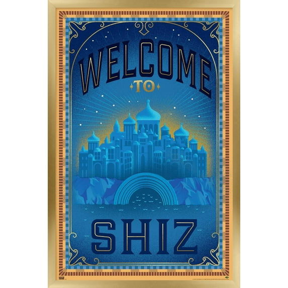 Wicked - Shiz Wall Poster, 14.725" x 22.375" Framed