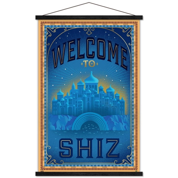 Wicked - Shiz Wall Poster with Magnetic Frame, 22.375" x 34"