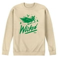 thumbnail image 1 of Wicked - Sketch Elphaba - Men's Crew Fleece Sweatshirt, 1 of 3