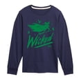 thumbnail image 1 of Wicked - Sketch Elphaba - Toddler Long Sleeve Graphic T-Shirt, 1 of 4