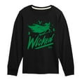 thumbnail image 1 of Wicked - Sketch Elphaba - Toddler Long Sleeve Graphic T-Shirt, 1 of 4