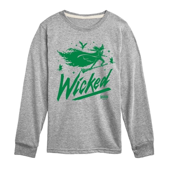 Wicked - Sketch Elphaba - Toddler Long Sleeve Graphic T-Shirt