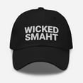 thumbnail image 1 of Wicked Smaht Hat Funny Boston Dad Hat Boston Local Slang Hat Funny Boston Accent Wicked Smart Hat Funny Boston Slang Hat (Black), 1 of 3