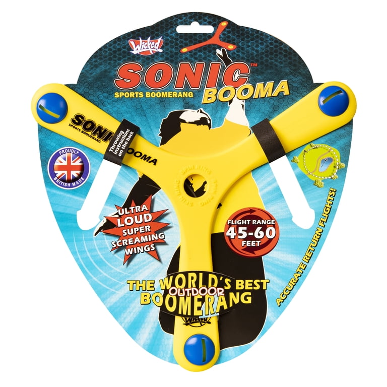 Wicked Sonic Whistling Boomerang, Polymer, 15-20m photo 1
