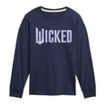 thumbnail image 1 of Wicked - Sparkle Logo - Youth Long Sleeve Graphic T-Shirt, 1 of 4