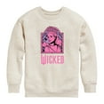 thumbnail image 1 of Wicked - Stained Glass Glinda Graphic Fleece Sweatshirt, 1 of 3