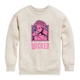 thumbnail image 1 of Wicked - Stained Glass Glinda - Youth Crew Fleece Sweatshirt, 1 of 4