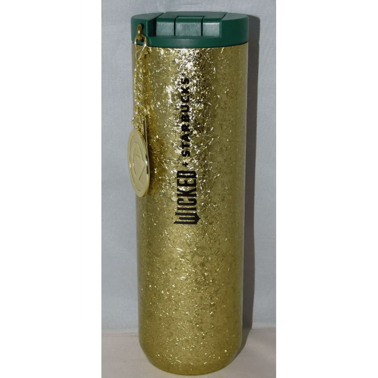 【新品・送料込】Wicked & Starbucks ゴールド　水筒 Wicked Starbucks Stainless Steel Vacuum Sealed Tumbler Gold