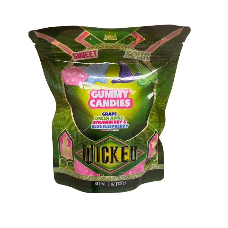 Wicked Sweet & Sour Gummy Gusset Bag - 8oz - Walmart.com