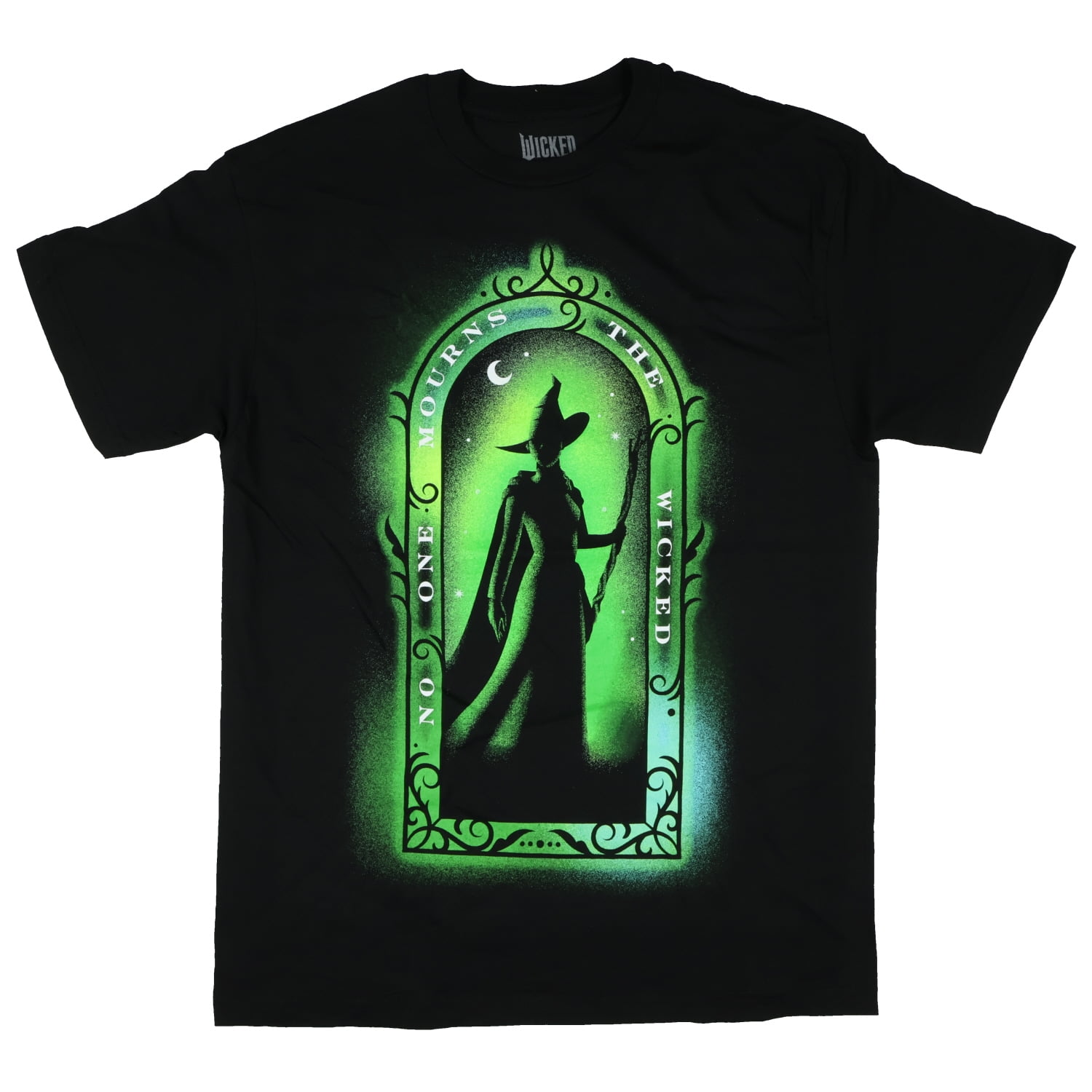 Wicked T-Shirt Men's No One Mourns The Wicked Broadway Musical Adult ...