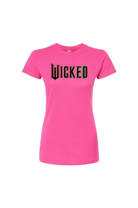 - Theatrical Rainbow Logo - Juniors Fitted Graphic T-Shirt