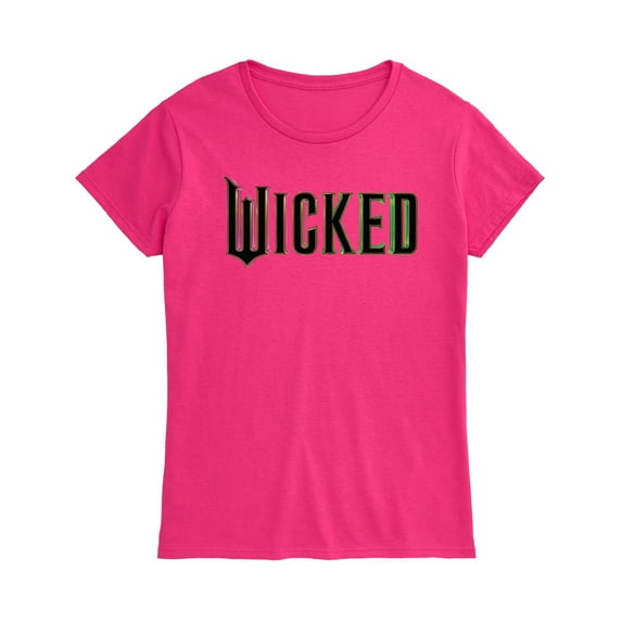 Wicked - Theatrical Rainbow Logo - Women's Fitted Graphic T-Shirt
