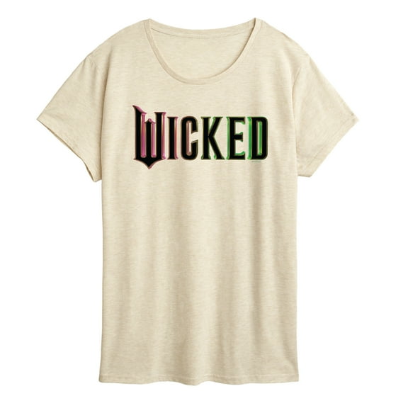 Wicked - Theatrical Rainbow Logo - Women's Short Sleeve Graphic T-Shirt