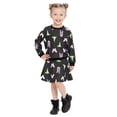 thumbnail image 1 of Wicked Toddler Girls Intarsia Graphic Sweater and Skirt Set, 2-Piece, Sizes 2T-5T, 1 of 6