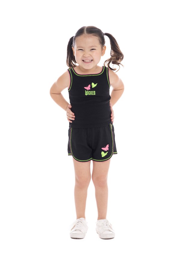 Toddler Girls Embroidered Tank Top and Shorts Set, 2-Piece, Sizes 2T-3T