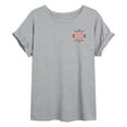 thumbnail image 1 of Wicked - Tulip Fair - Women's Oversized Graphic T-shirt, 1 of 4