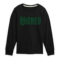 thumbnail image 1 of Wicked - Twisted Branch Logo - Toddler Long Sleeve Graphic T-Shirt, 1 of 4