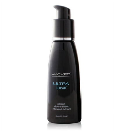 Wicked Ultra Chill Cooling Silicone Based Lubricant - 2 oz Liquid