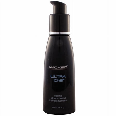 Wicked Ultra Chill Silicone Based Personal Lubricant, Cooling 2 fl oz