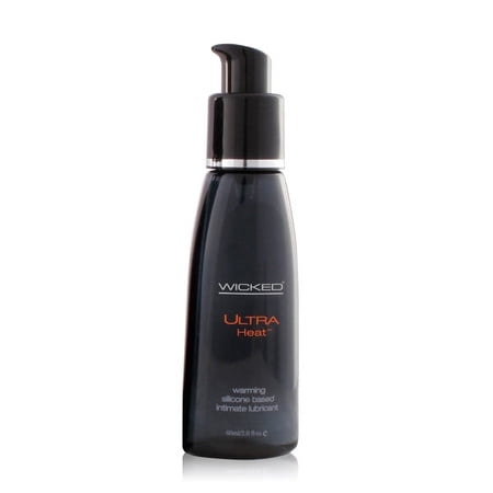 Wicked Ultra Heat Warming Silicone Based Lubricant - 2 oz