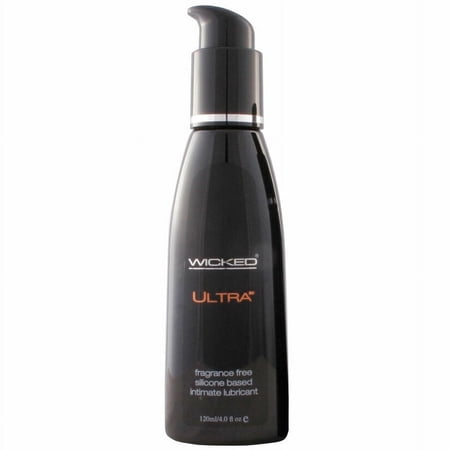 Wicked Ultra Silicone Based Paraben-Free Personal Lubricant, 4 fl oz