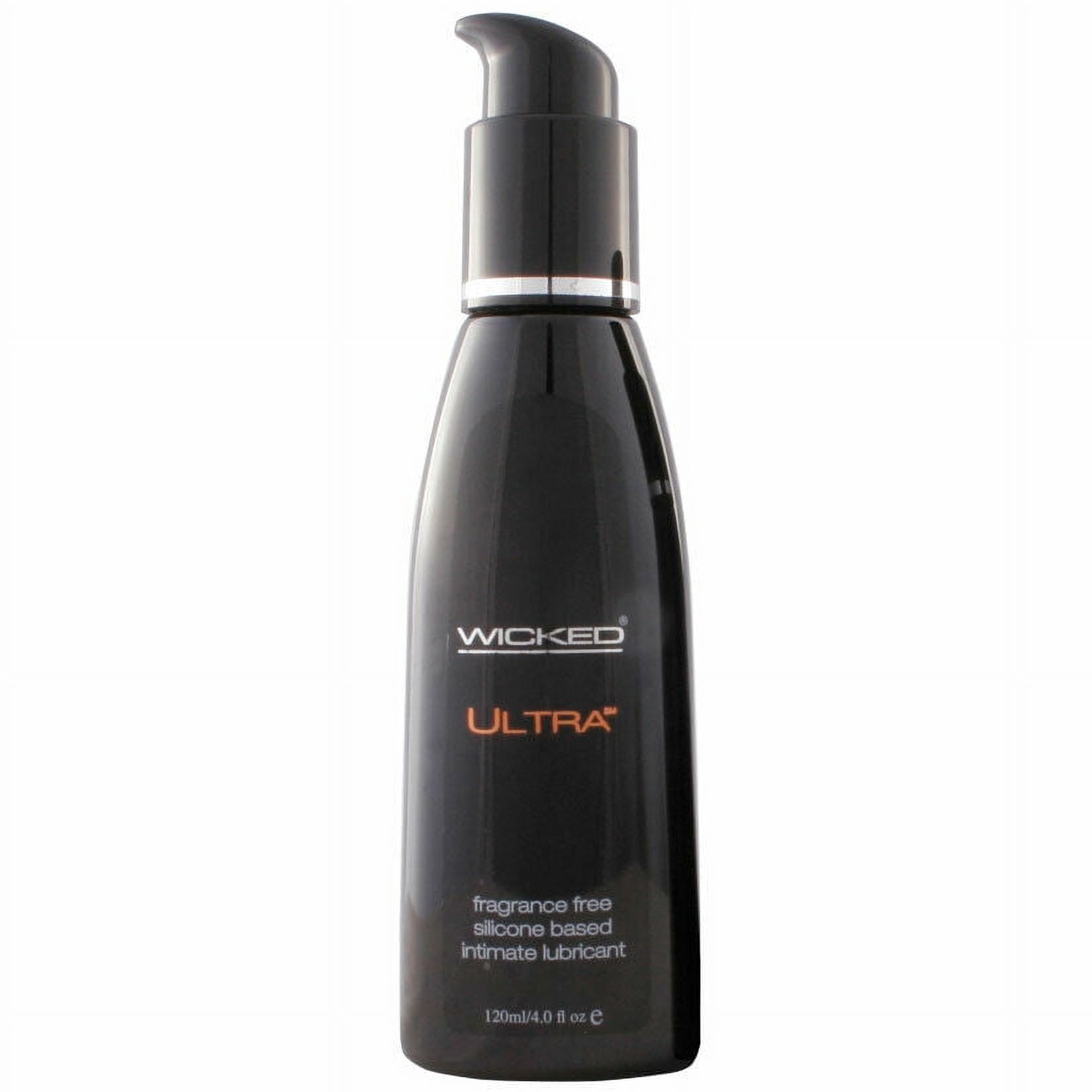 Wicked Ultra Silicone Based Paraben-Free Personal Lubricant, 4 fl oz ...