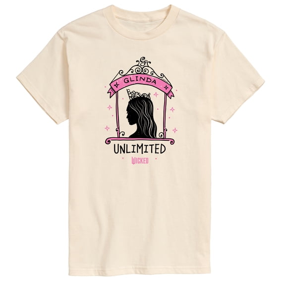 Wicked - Unlimited Glinda Men's Short Sleeve Graphic T-Shirt
