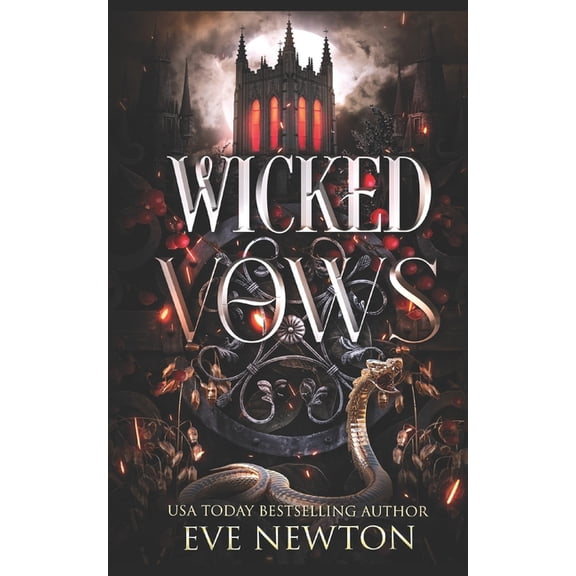 Cursed Darkness (Darkhallow Academy) Wicked Vows: A Dark Paranormal Reverse Harem, Book 1, (Paperback)